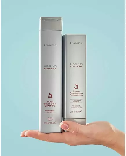 L'ANZA Healing Colorcare Silver Brightening Conditioner 250 ml, image 3