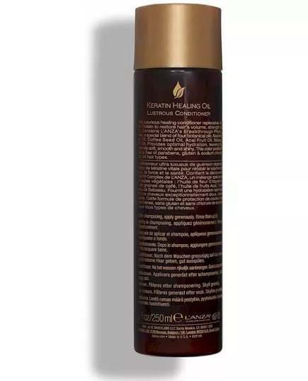 L'ANZA Keratin Healing Oil Brush Thru Hairspray 350 ml, image 2