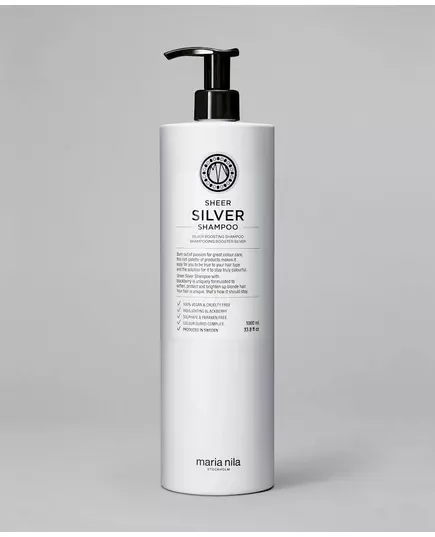 Maria Nila Schimmerndes Silber Shampoo 1000ml, Bild 2