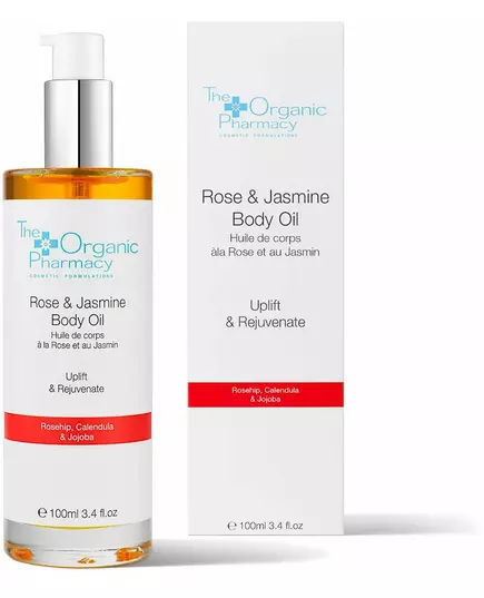 The Organic Pharmacy Rose & Jasmin Körperöl 100ml, Bild 2