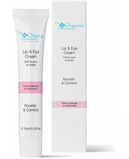 The Organic Pharmacy Crème pour les lèvres et les yeux 10ml, image 2