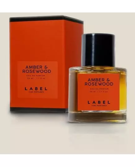 Label Parfums Amber & Rosenholz Eau de Parfum 50ml, Bild 2