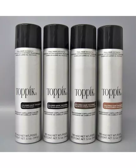 Toppik Epaississeur de cheveux colorés 144g Noir, image 2