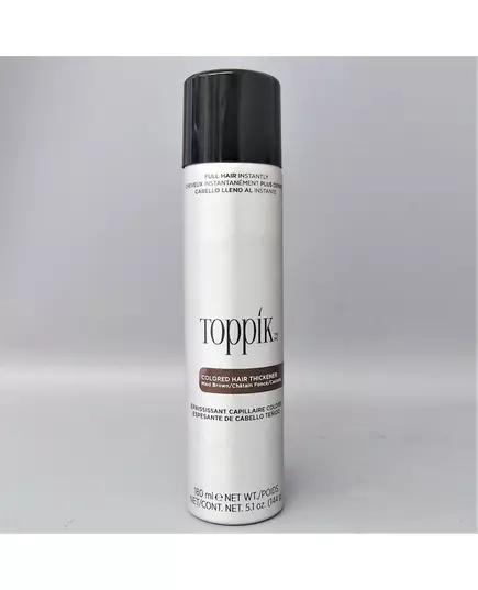 Toppik Colored Hair Thickener 144g Medium Brown (épaississant pour cheveux colorés) , image 3