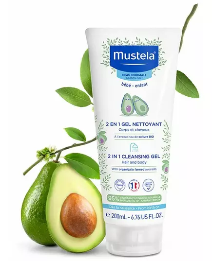 Mustela 2 In 1 Reinigungsgel 200ml, Bild 3