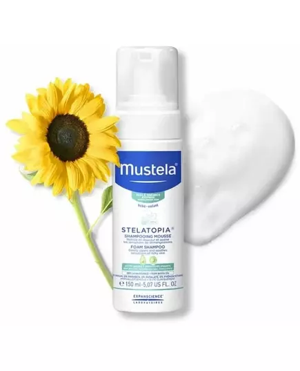 Mustela Stelatopia Schäumendes Shampoo 150 ml, Bild 2