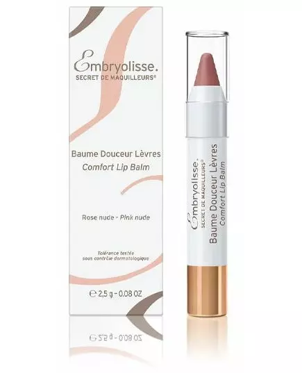 Embryolisse Baume à Lèvres Confort Colorant et Nourrissant Rose Nude 2.5 g, image 2