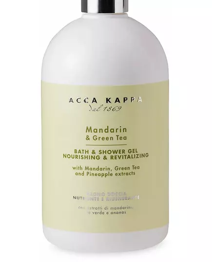 Acca Kappa Mandarine & Grüner Tee Bade- und Duschgel 500ml, Bild 2