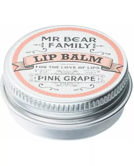 Mr Bear Family Baume à lèvres raisin rose 15ml, image 2