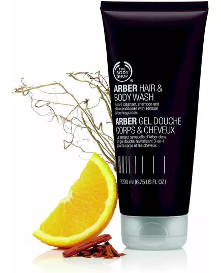 The Body Shop - Arber - Gel lavant pour le corps et les cheveux 200ml, image 2