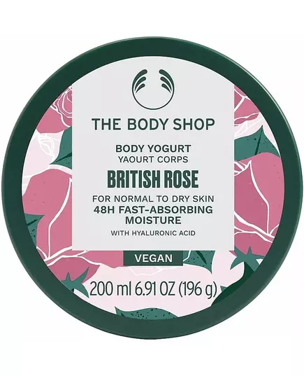 The Body Shop British Rose yaourt pour le corps 200ml