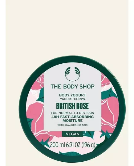 The Body Shop British Rose yaourt pour le corps 200ml, image 2