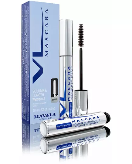 Mavala Volumen und Länge Wasserfeste Wimperntusche Noir 10ml, Bild 2