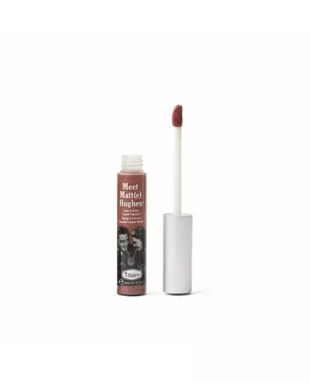 TheBalm Meet Matt(e) Hughes langanhaltender flüssiger Lippenstift Committed Pinky Nude 7,4 ml , Bild 2