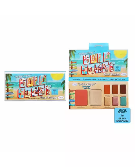 TheBalm Voyage Gold Coast palette visage 10g