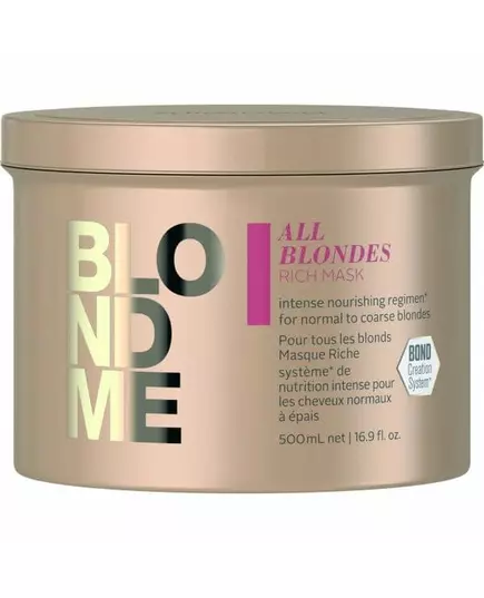 Schwarzkopf Professional Blond Me All Blondes Rich Mask 500 ml