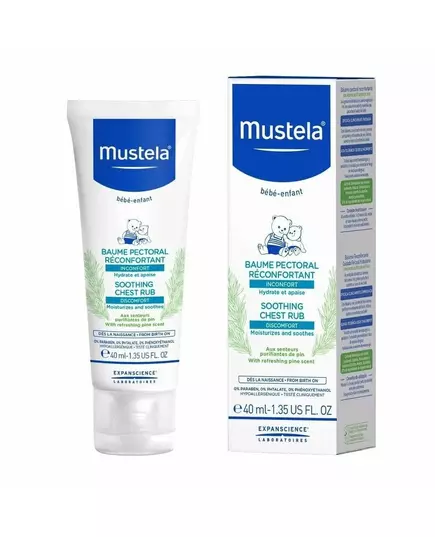 Mustela Baby-Child 40 ml wärmendes Balsam für die Brust, Bild 2