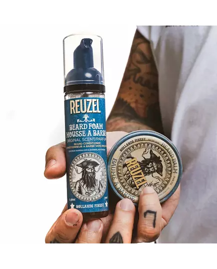 Kit Reuzel Beard Try Me : Mousse à barbe originale 70ml + Baume à barbe 35g, image 3