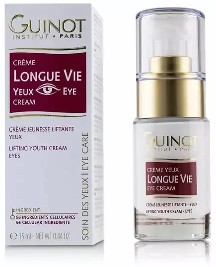 Guinot Longue Vie Crème pour les yeux 15 ml, image 4