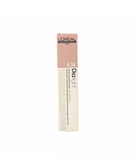 L'Oréal Professionnel Dia Light Ammoniakfreie Gel-Creme Haarfarbe im Farbton #6,34 50 ml