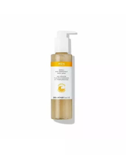 Ren Neroli And Grapefruit Body Wash 200ml