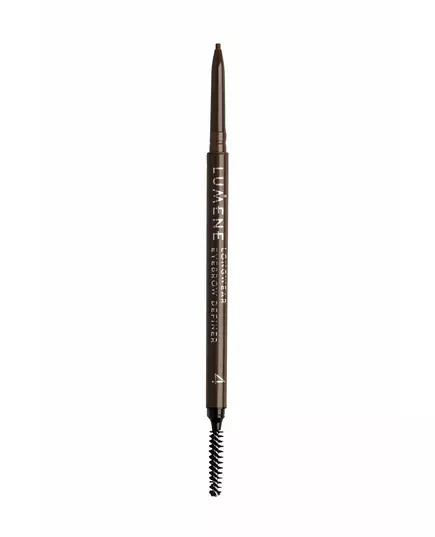 Lumene Longwear Eyebrow Definer Eyebrow Pencil 4 Rich Brown 0.09 g