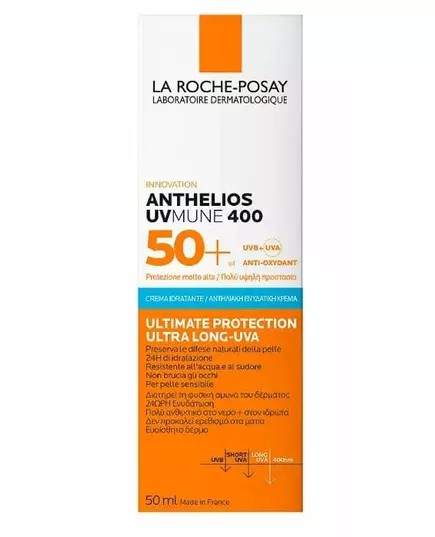 La Roche Posay Anthelios UVMUNE 400 SPF50+ Feuchtigkeitsspendendes Sonnenschutzmittel 50 ml, Bild 2