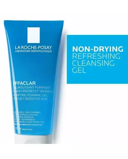 La Roche Posay Effaclar Gel Moussant Nettoyant 200 ml, image 2