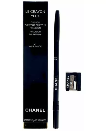 CHANEL Le Crayon Yeux #01-crayon noir pour les yeux.