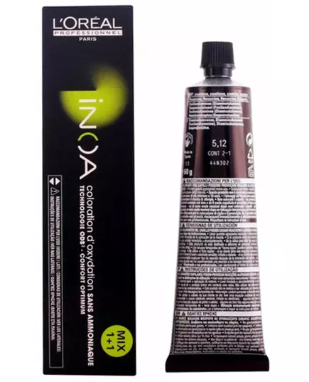 L'Oréal Professionnel Inoa Ammoniakfreies oxidierendes Haarfärbemittel Farbton #2,10 60g