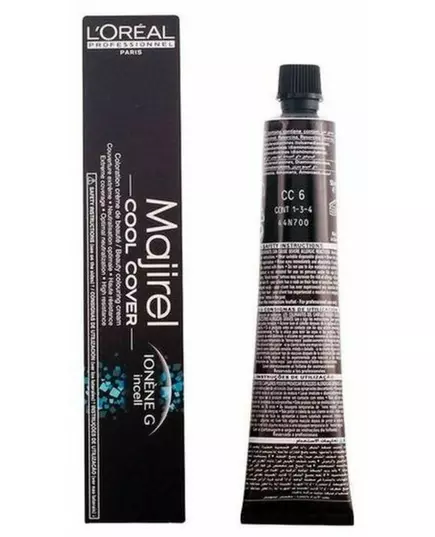 Coloration permanente L'Oréal Professionnel Majirel Cool-Cover teinte #6-blond foncé 50 ml