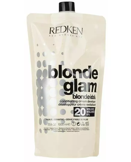 REDKEN Blonde Idol 20 Vol 1000 ml Crème clarifiante