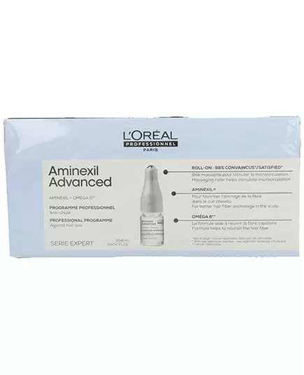 L'Oréal Professionnel Aminexil Advanced Ampoules avec ingrédients dermatologiques actifs 10 x 6 ml