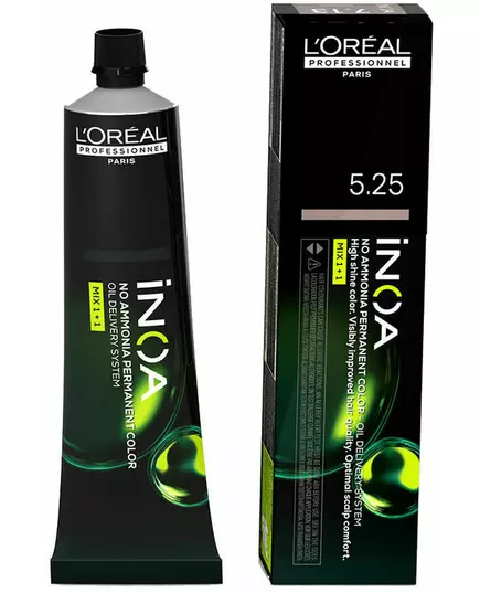 L'Oréal Professionnel Inoa coloration oxydante sans ammoniaque L'Oréal Professionnel Inoa teinte #5,25 60g