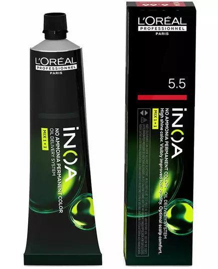 L'Oréal Professionnel Inoa Ammoniakfreie oxidierende Haarfarbe L'Oréal Professionnel Inoa Farbton #5,5 60 g