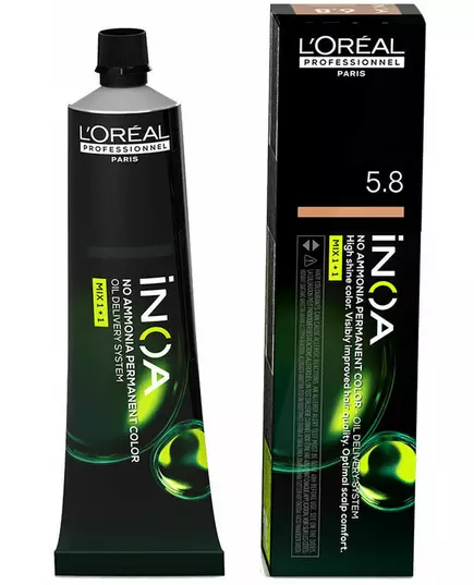 L'Oréal Professionnel Inoa Ammoniakfreie oxidierende Haarfarbe L'Oréal Professionnel Inoa Farbton #5,8 60 g