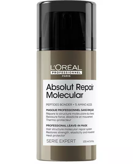 L'Oréal Professionnel Absolut Repair Molecular Masque réparateur professionnel pour cheveux abîmés 100 ml