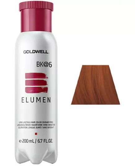 GOLDWELL Elumen #BK@6 200 ml colorant sans oxydation longue durée