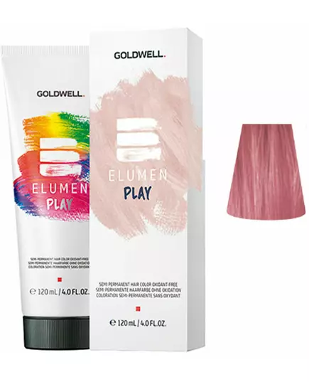 Goldwell Elumen Play Semi-Permanenter oxidationsmittelfreier Haarfarbstoff Rose 120 ml