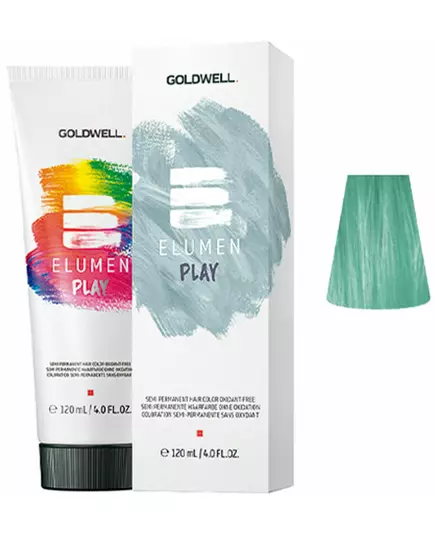 Goldwell Elumen Play Semi-Permanente oxidationsmittelfreie Haarfarbe Mint 120 ml