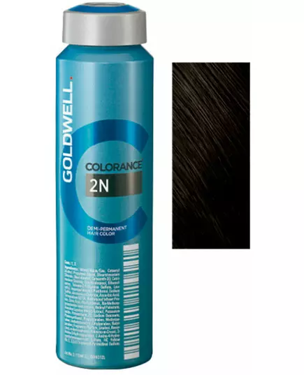 Peinture semi-permanente GOLDWELL Colorance #2N 120 ml