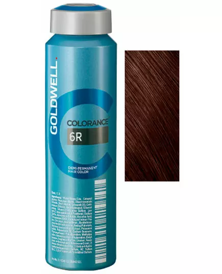 Peinture semi-permanente GOLDWELL Colorance #6R 120 ml