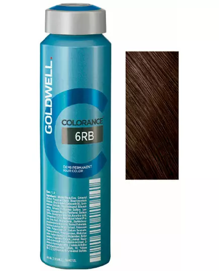 Peinture semi-permanente GOLDWELL Colorance #6RB 120 ml