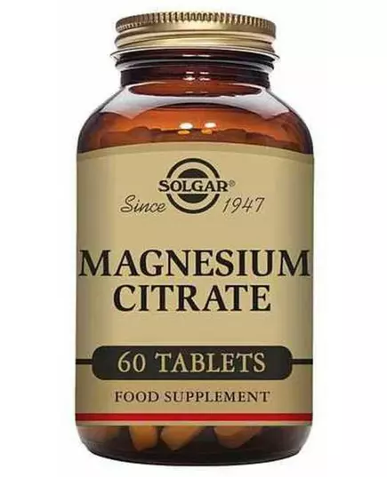 Solgar Magnesium-Zitrat 60 Tabletten.