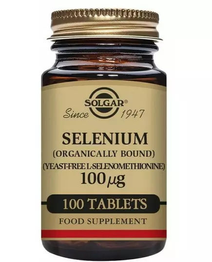 Solgar Selen 100 mcg 100 Tabletten.