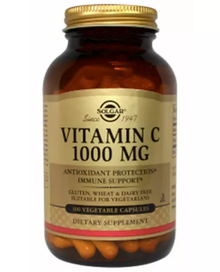 Solgar Vitamin C 1000 mg pflanzliche Kapseln. 100 Stück.