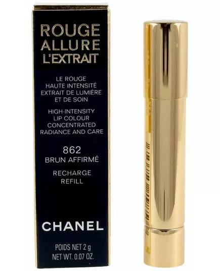 CHANEL Rouge Allure L'Extrait Lippenstift Ersatzpatrone, Farbton #862 brun affirme 2 g, Bild 2