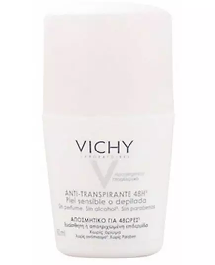 Antitranspirant pour peau sensible Vichy Deo 48h roll-on 50 ml