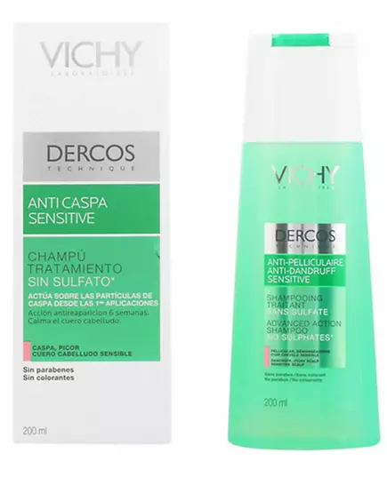 Vichy Dercos Shampooing antipelliculaire pour peau sensible 200 ml