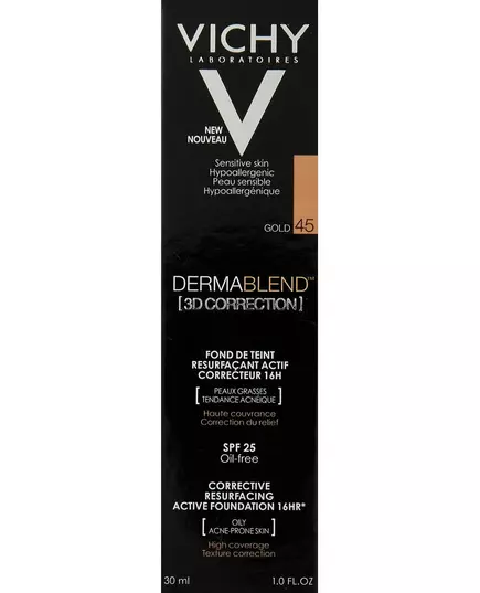 Vichy Dermablend 3D-Korrektur-Grundierung #45-gold 30 ml, Bild 2